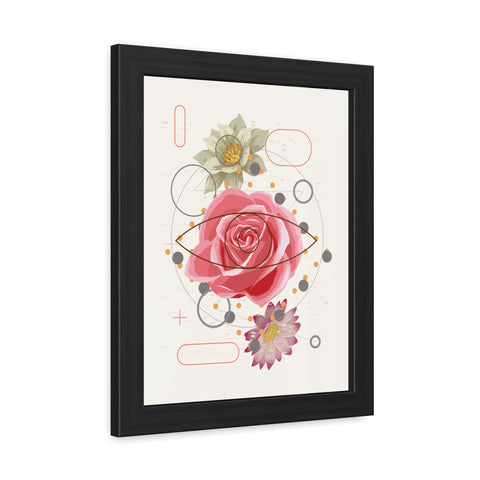 Lavish 2 - Boho Floral Framed Poster - Modern Home Aesthetic Decoration