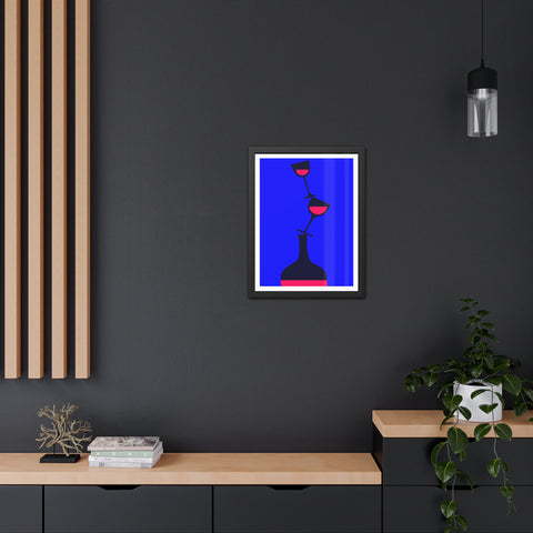 Wine Country 10 - Chic Wine-Themed Framed Poster | Modern Art for Wine Lovers