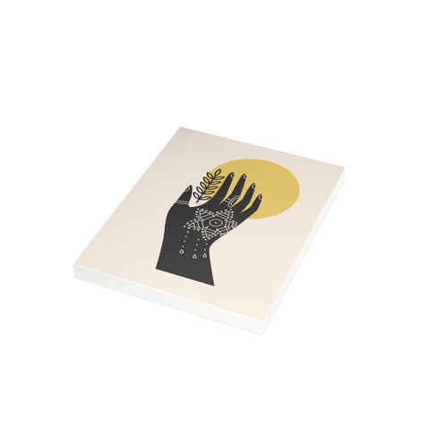 Mystic Hand Greeting Card – Abstract Greeting Card - Illustrated, Beautiful, Modern