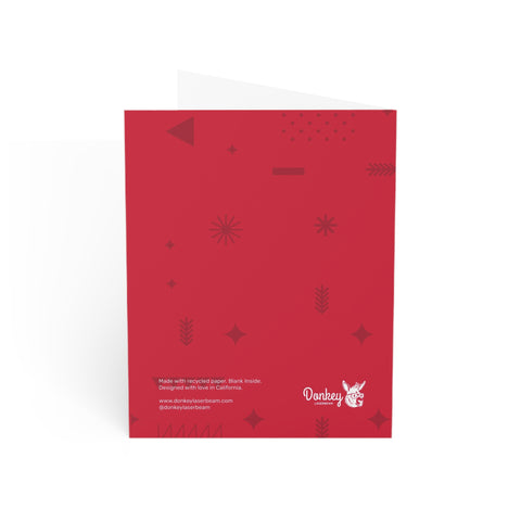 Holiday Pine Branch Greeting Card — Christmas / Holiday Greeting Card - Illustrated, Modern