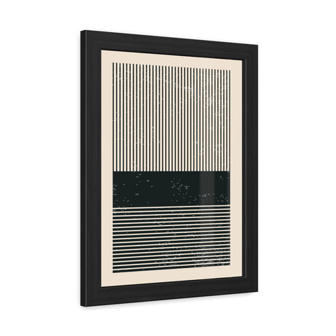 Ink Stamp 5b - Minimalist Framed Poster – Modern Wall Art for Home Decor