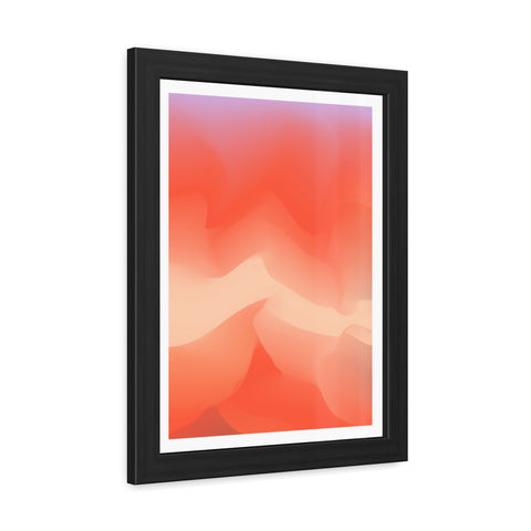 Spiritual 3 - Abstract Sunset Framed Poster - Modern Wall Art for Home Decor