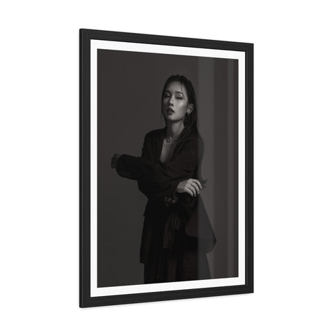 Xiang Sue - Elegant Monochrome Framed Poster - Stylish Wall Art for Modern Decor