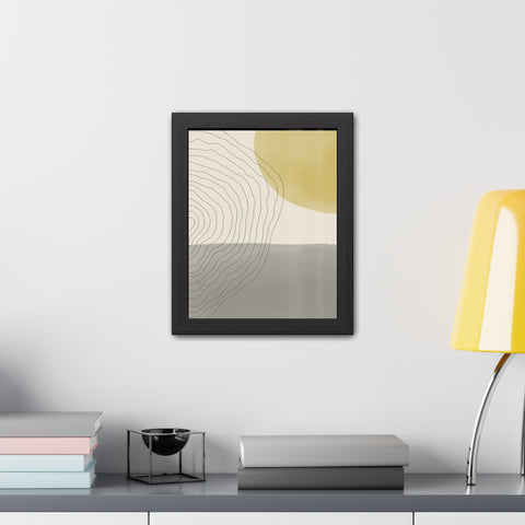 Watercolor Abstract 4 - Framed Print