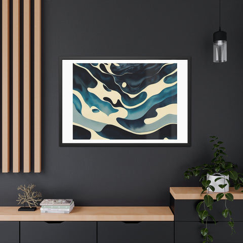 Waterborn - Framed Print - Watercolor Art