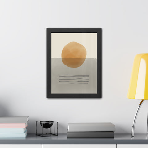 Watercolor Abstract 3 - Framed Print