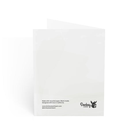 Brushstrokes - Greeting Card — Any Ocassion Greeting Card - Illustrated, Beautiful, Modern