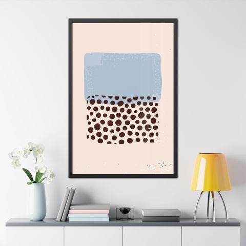 Blend 2 - Abstract Framed Poster - Modern Wall Art for Home Decor