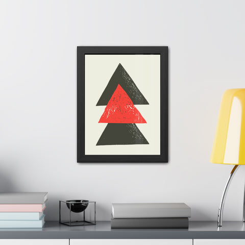 Jonathan 2 - Modern Geometric Framed Poster - Stylish Wall Art for Home Décor