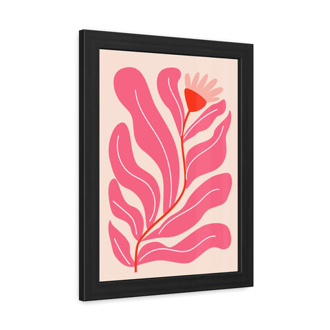 Marinda 6 - Vibrant Floral Framed Poster - Modern Wall Art Decor