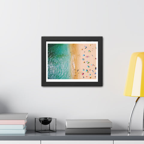 The Happening - Beach Day Framed Poster - Coastal Decor for Summer Vibes