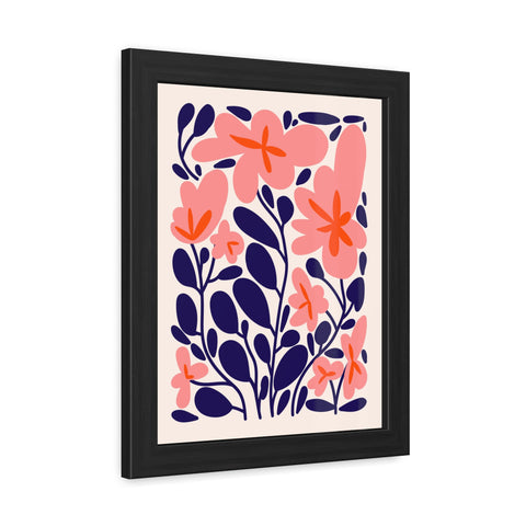 Florish 1 - Botanical Framed Poster | Floral Wall Art for Home Decor