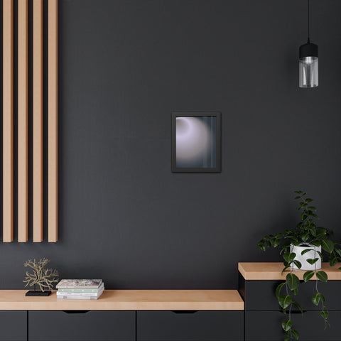 Lightsout 1 - Minimalist Framed Poster - Modern Art Print for Home Decor