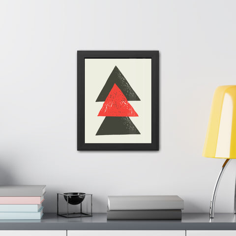Jonathan 2 - Modern Geometric Framed Poster - Stylish Wall Art for Home Décor