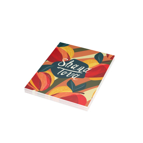 Rosh Hashanah Shana Tova Greeting Card — Rosh Hashanah /Holiday Greeting Card - illustrated, Modern