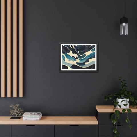 Waterborn - Framed Print - Watercolor Art