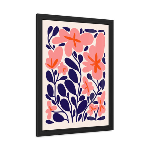 Florish 1 - Botanical Framed Poster | Floral Wall Art for Home Decor