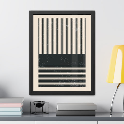 Ink Stamp 5b - Minimalist Framed Poster – Modern Wall Art for Home Decor