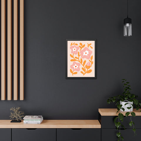 Marinda 8 - Botanical Framed Poster - Floral Wall Art for Home Décor