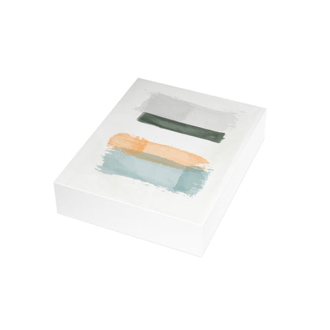 Watercolor Brushstroke Greeting Card — Abstract Greeting Card - Illustrated, Beautiful, Modern