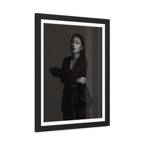 Xiang Sue - Elegant Monochrome Framed Poster - Stylish Wall Art for Modern Decor