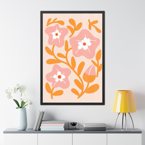 Marinda 8 - Botanical Framed Poster - Floral Wall Art for Home Décor