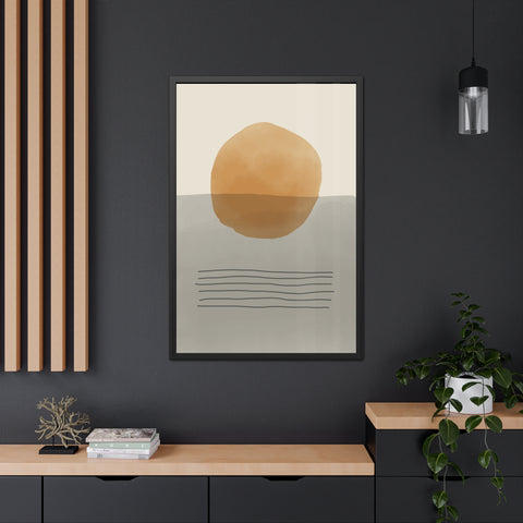Watercolor Abstract 3 - Framed Print