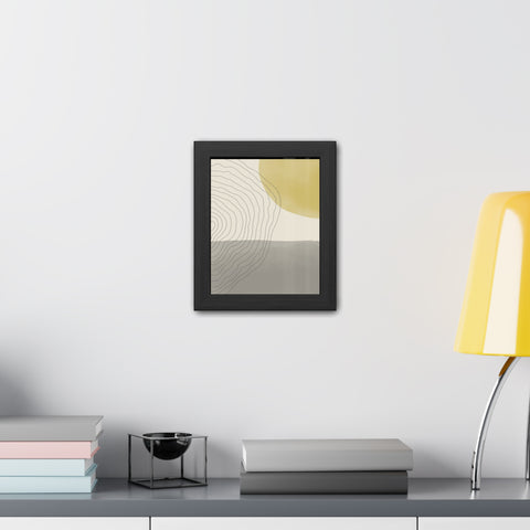 Watercolor Abstract 4 - Framed Print