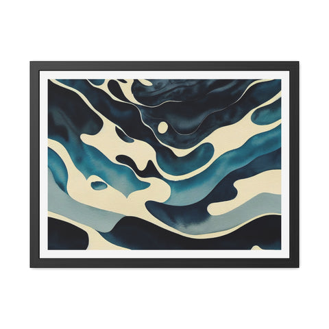 Waterborn - Framed Print - Watercolor Art