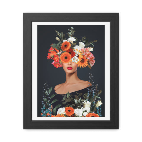Flowerhead - Blooming Beauty Framed Poster - Floral Art for Home Decor