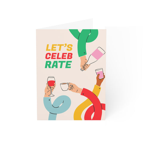 Lets Celebrate - Greeting Card