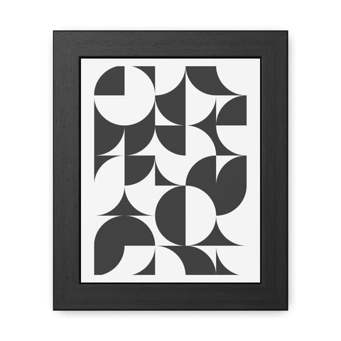 Gridline 3 - Modern Geometric Framed Posters - Stylish Wall Art for Minimalist Decor