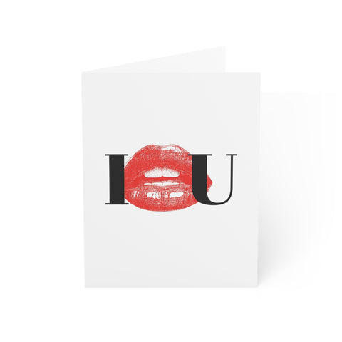I want you (glam lips) - Greeting Card
