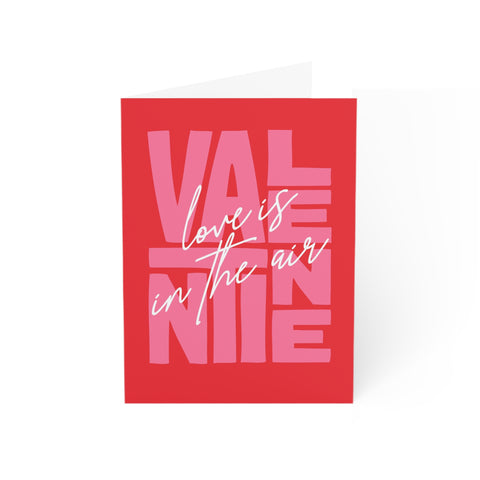 Love is in the air - Valentines Greeting Card