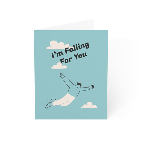 Im falling for you - Greeting Card
