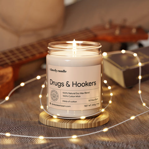 Drugs and Hookers - Scented Soy Candle, 9oz