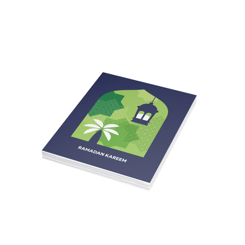 Ramadan Kareem Greeting Card — Ramadan / Holiday Greeting Card - Illustrated, Modern