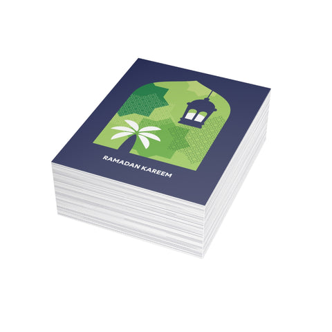 Ramadan Kareem Greeting Card — Ramadan / Holiday Greeting Card - Illustrated, Modern