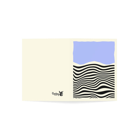 Waves 1 - Greeting Card