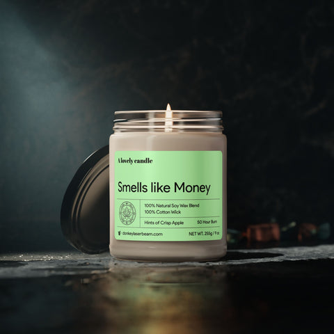 Smells like Money - Scented Soy Candle, 9oz