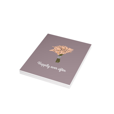 Happily Ever After Bouquet Greeting Card