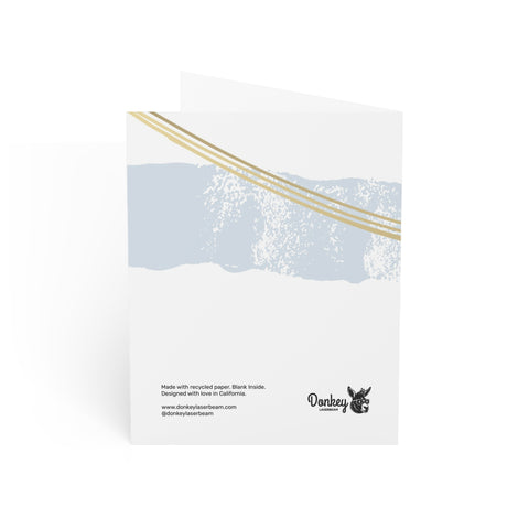 New Year Greeting Card — Holiday Greeting Card - Illustrated, Funny, Snarky, Modern