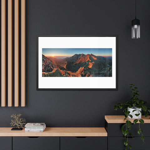 Rock Formation 4 - Scenic Mountain Framed Poster - Stunning Nature Wall Art for Home Decor