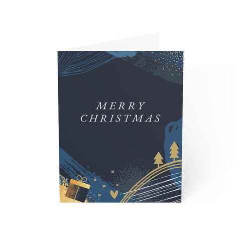 Merry Christmas Holiday Greeting Card — Christmas / Holiday Greeting Card - Illustrated, Funny, Snarky, Modern