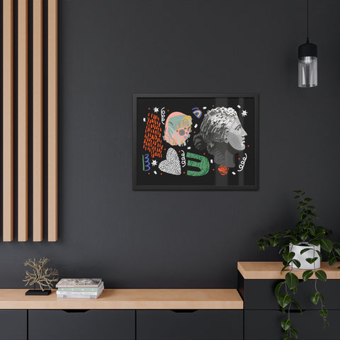 Arbitrary 1 - Artistic Framed Poster with Abstract Design – Perfect Home Decor for Art Lovers