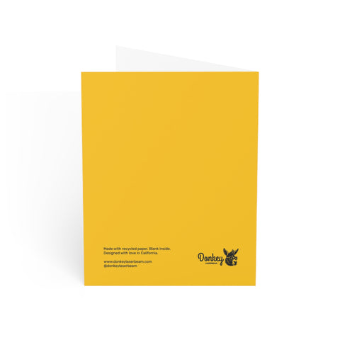 'Happy Birthday Mi Amigo' Cactus Skull Birthday Card — Birthday Greeting Card - Illustrated, Funny, Snarky, Modern