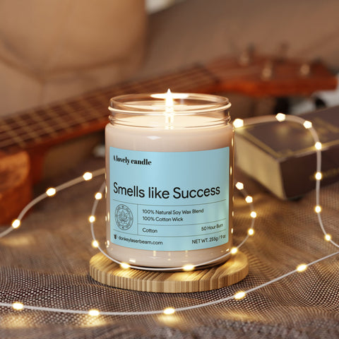 Smells like Success - Scented Soy Candle, 9oz