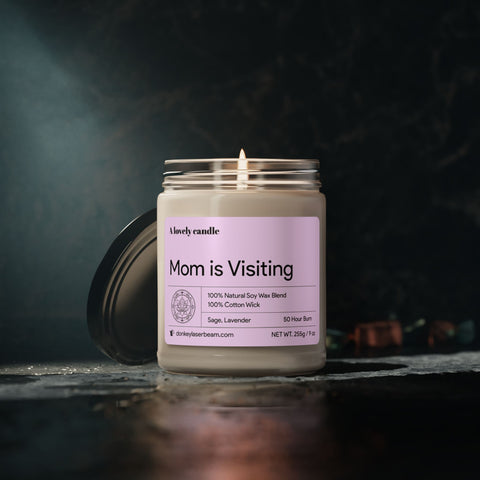 Mom is Visiting - Scented Soy Candle, 9oz