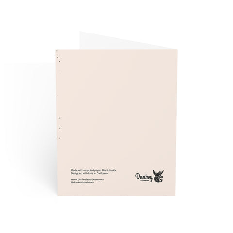 "Happy Birthday From Your Colleagues" Greeting Card– Birthday Greet Card - Illustrated, Funny, Snarky, Modern