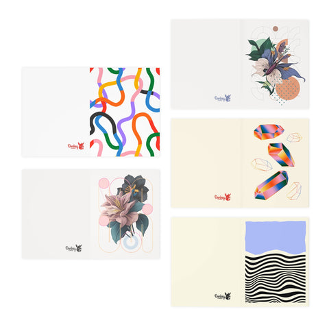 Any occasion greeting cards (set no 2) - 5-Pack Variety Greeting Cards Set